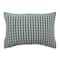 Hello Honey® Gingham Woven Recycled Cotton Blend Lumbar Pillow Cover
